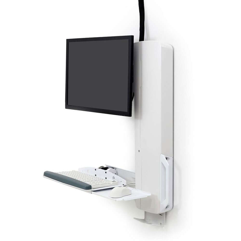 Ergotron StyleView® Sit-Stand Vertical Lift, High Traffic Area