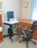 WorkFit-C Single HD Sit-Stand Workstation